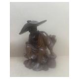 Wooden carved Chinese man
