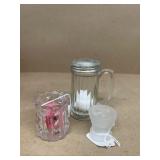 Salt shaker and toothpick holders