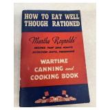 How to eat well through rationed wartime cookbook