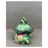 Frog candy dish