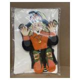 Halloween witch cardboard dancer