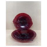 Royal ruby plates