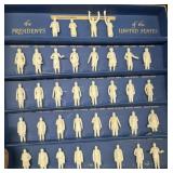 American presidents in miniature