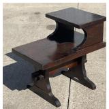 Pine 2-tier table