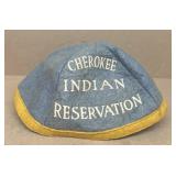 Indian Cherokee reservation vintage hat
