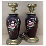 Royal Ruby table lamps