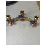 Brass candle holder