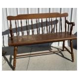 Maple Settee