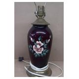 Royal ruby table lamp