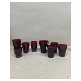 Royal Ruby glassware
