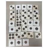 Wheat pennies, 1947 1940 1942, 19,22, 19 12, 1