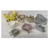 Porcelain wheel barrow collection *some has