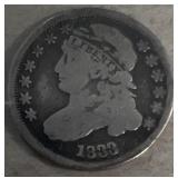1833 US 10 Cent Coin
