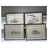 Tom ward Steamboat framed pictures