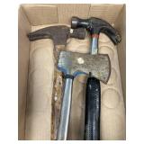 Hammers and hatchet