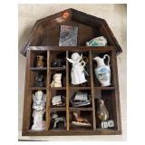 Shadowbox with figurines