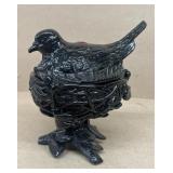 Bird on a nest, Amethyst