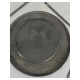 1851 silver 3 cent coin