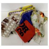 Silk scarves and handkerchiefs