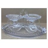 Candlewick condiment dish
