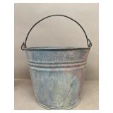 Galvanized bucket