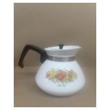 Corning ware, coffee pot