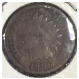 1906 Indian head Penny