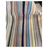 Braided floor rug