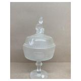 Warrior glass compote