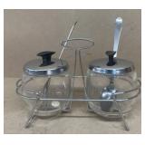 Mid-century condiment server