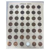 Lincoln cent collection 1959-1976