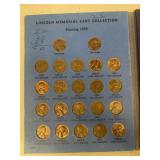Lincoln memorial cent collection
