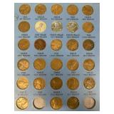 Wheat penny collection