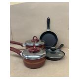 T-Fal pots and pans