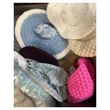 Crocheted hats
