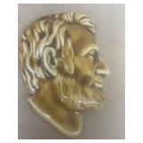 Abraham Lincoln porcelain pottery head