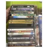 DVDs and VHS movies