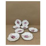 Hand painted miniature plates from Japan