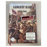 The longest raid of the Civil War autographed book