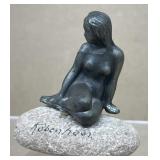 Mermaid nude statue signed KOBENHABN