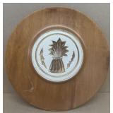 Pottery pineapple plaque
