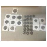 Kennedy half dollars Eisenhower bicentennial