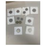 Foreign coins