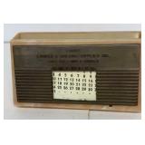 Early Desk Calendar