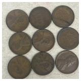 1924 D wheat pennies key dates a lot of nine