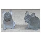 Glass dogs