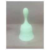 Green glass bell
