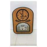 Small hanging wall clock