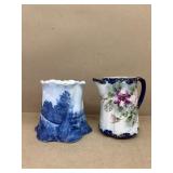 Decorative vase and jar no lid