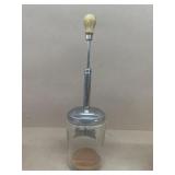 Kitchen glass antique mixer